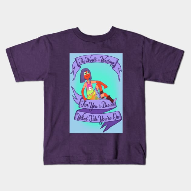 The Midnight Gospel Erotic Avatar Kids T-Shirt by cgouge.art